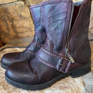 Clarks Faralyn Moto boots